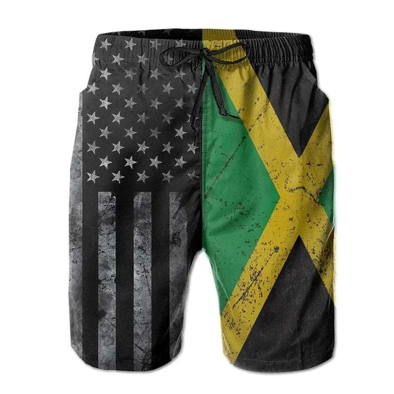 Jamaica men beach shorts - MENLL
